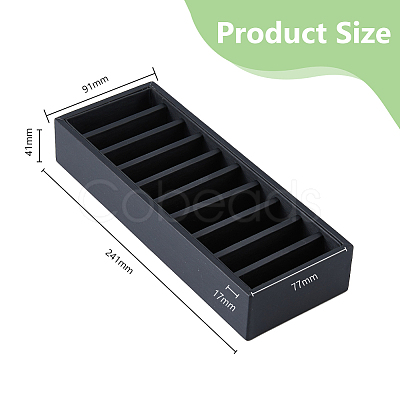 10-Slot PU Leather Bracelet Organizer Trays AJEW-WH0471-128A-1