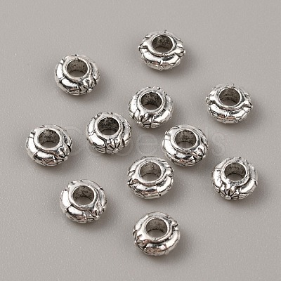 Tibetan Style Alloy Beads FIND-TAC0011-45AS-1