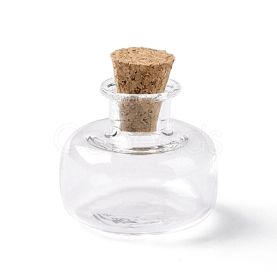 Miniature Glass Bottles GLAA-H019-04A-1