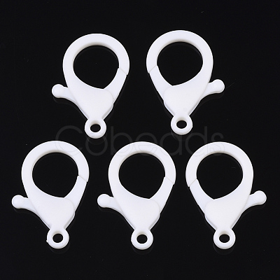 Plastic Lobster Claw Clasps KY-ZX002-10-1