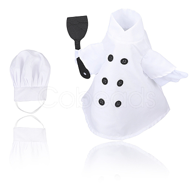 Polyester Clothing Set AJEW-WH20077-011A-1