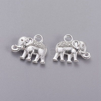 Tibetan Style Alloy Charms PALLOY-P220-01S-NR-1
