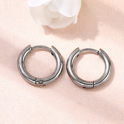 316F Stainless Steel Hoop Earrings X-EJEW-D341-01G-P-1