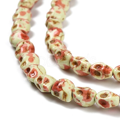 Synthetic Turquoise Beads Strands TURQ-F019-02F-1