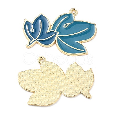 Alloy Enamel Pendants FIND-C037-12G-1
