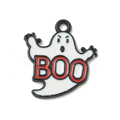 Halloween Theme Alloy Enamel Pendants ENAM-I060-11A-1