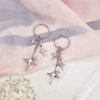Star Alloy Keychain KEYC-SW00014-01-1