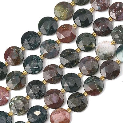 Natural Indian Agate Beads Strands G-A292-A11-01-1
