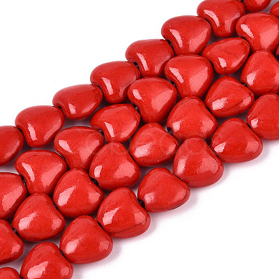 Synthetic Turquoise Beads Strands G-N352-05C-1