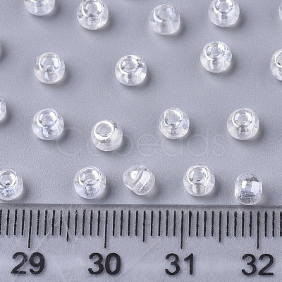Transparent Glass Beads SEED-S040-08A-11-1