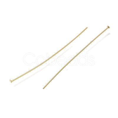 Brass Flat Head Pins KK-H502-01I-G-1