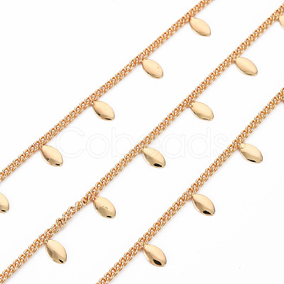 Handmade Brass Curb Chains CHC-S012-109-1