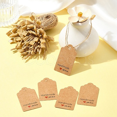 100Pcs Paper Gift Tags CDIS-FS0001-18-1
