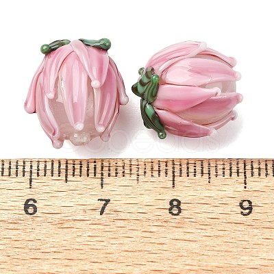 Handmade Lampwork Beads LAMP-F041-02-M-1