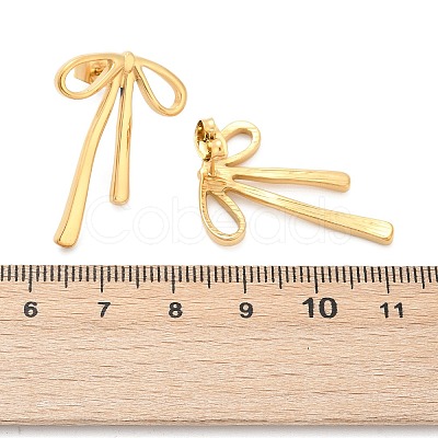 304 Stainless Steel Stud Earrings EJEW-S227-30G-09-1