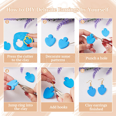 Biyun DIY Earring Making Finding Kits DIY-BY0001-19-1