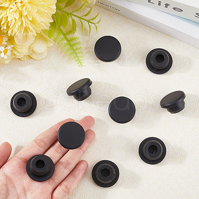 10Pcs Silicone Hole Plugs AJEW-GF0011-66D-1