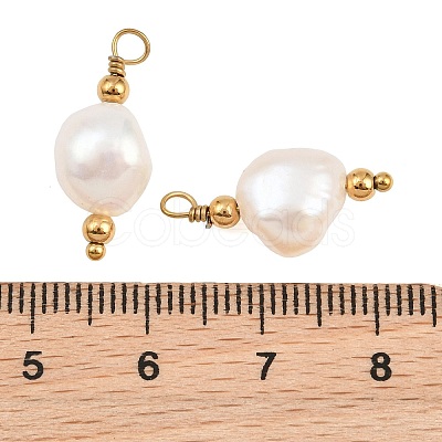 Natural Pearl Pendants PA-CBA0A45-03G-1