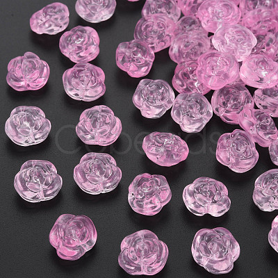 Transparent Baking Paint Glass Beads X-GLAA-S190-022-A05-1