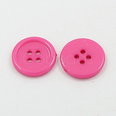 Acrylic Sewing Buttons BUTT-E076-B-03-1