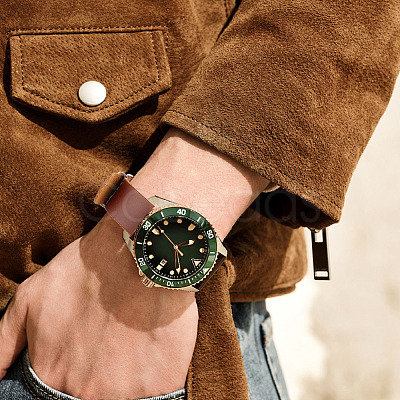 Plain Leather Watch Bands DIY-WH0021-77P-1