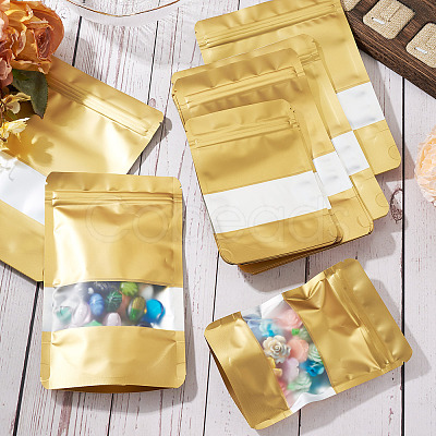 18Pcs 3 Styles PE Resealable Bags with Window OPP-TAD0001-01A-1