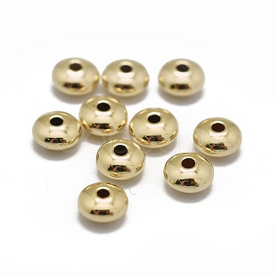 Yellow Gold Filled Spacer Beads KK-L183-026E-1