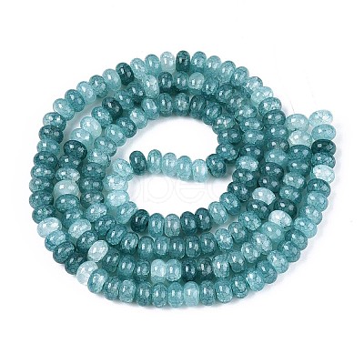 Glass Beads Strands GLAA-N059-5x8mm-01-1