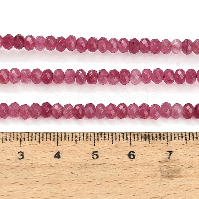 Dyed Natural White Jade Beads Strands GG-CBAF9EE-A04-3x4mm-1