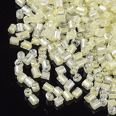8/0 Two Cut Glass Seed Beads SEED-S033-10A-06-1