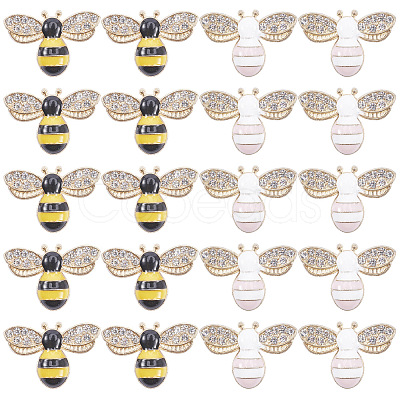 Alloy Enamel Cabochons ENAM-SC0001-28-1