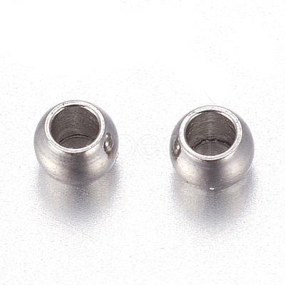 Tarnish Resistant 202 Stainless Steel Beads STAS-F170-07P-B-1