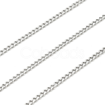 316L Surgical Stainless Steel Curb Chains CHS-H115-01A-P-1