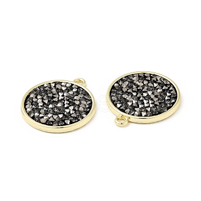 Rhinestone Pendants KK-C246-08LG-1