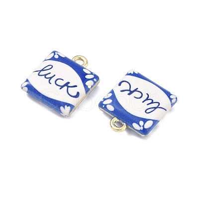 Printed Alloy Pendants PALLOY-P319-07E-03-1