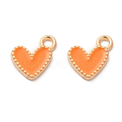 Alloy Enamel Charms FIND-G055-20G-06-1