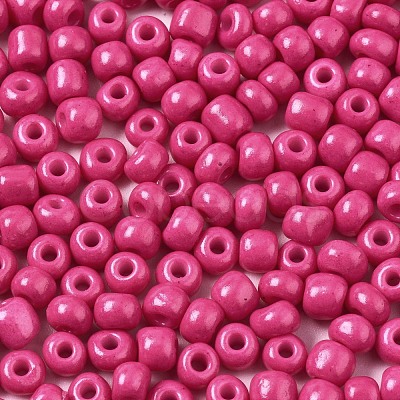 6/0 Glass Seed Beads SEED-S058-A-F421-1