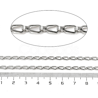 304 Stainless Steel Link Chains CHS-L029-09P-1