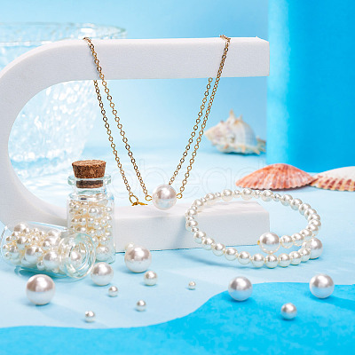 170Pcs Glass Pearl Beads HY-TA0003-03-1
