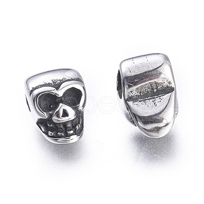 Halloween 304 Stainless Steel Beads STAS-M274-098AS-1