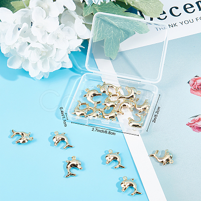 20Pcs Brass Pendants KK-BBC0002-91-1