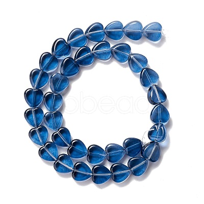Transparent Glass Beads Strand GLAA-F112-03C-1