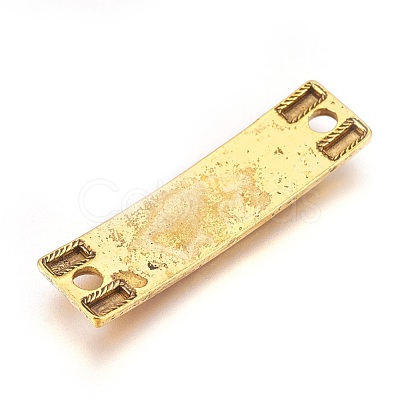 Tibetan Style Links connectors for Friendship TIBE-4270-AG-FF-1