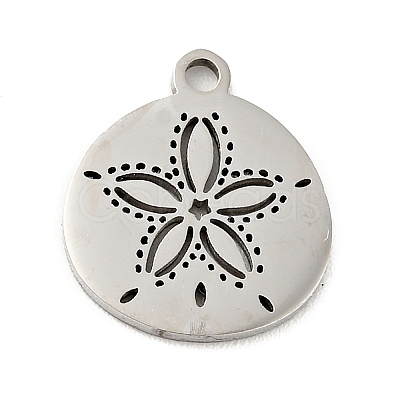 Non-Tarnish 201 Stainless Steel Pendants X-STAS-E015-04P-1