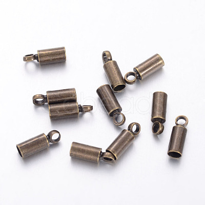 Brass Cord Ends X-KK-H731-AB-NF-1