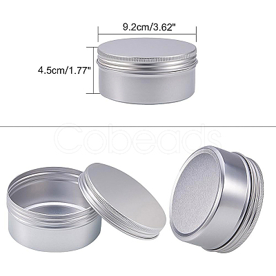 Round Aluminium Tin Cans CON-BC0004-26P-200ml-1