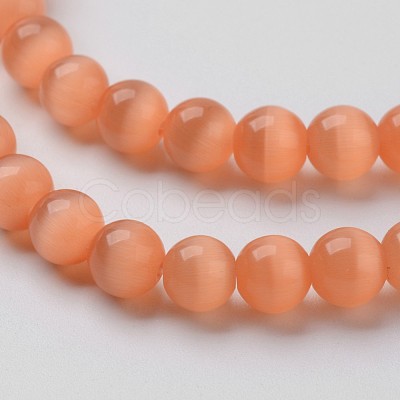 Cat Eye Beads X-CER8mm55-1