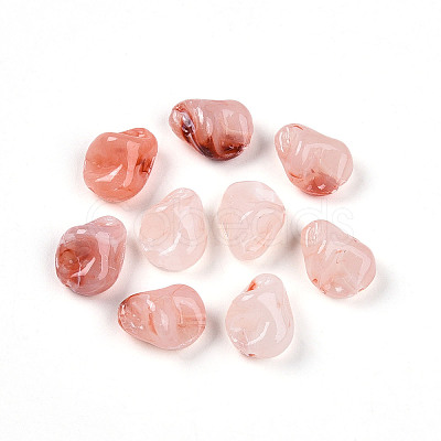 Transparent Acrylic Beads X1-TACR-T028-44A-1