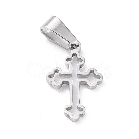 304 Stainless Steel Pendants STAS-YW0002-18-1