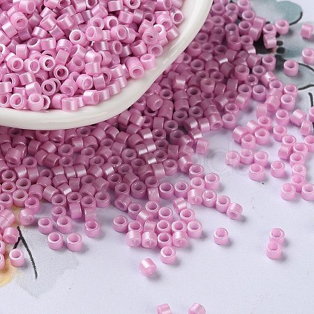 Baking Paint Glass Seed Beads SEED-S042-15A-04-1